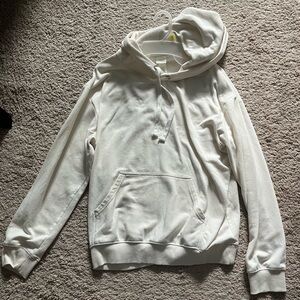 H&M Cream Hoodie for Women